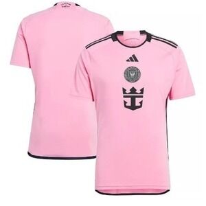 Adidas‎ Men's Inter Miami CF MLS 24-25 Pink Home Soccer Jersey Size 2XL NWT